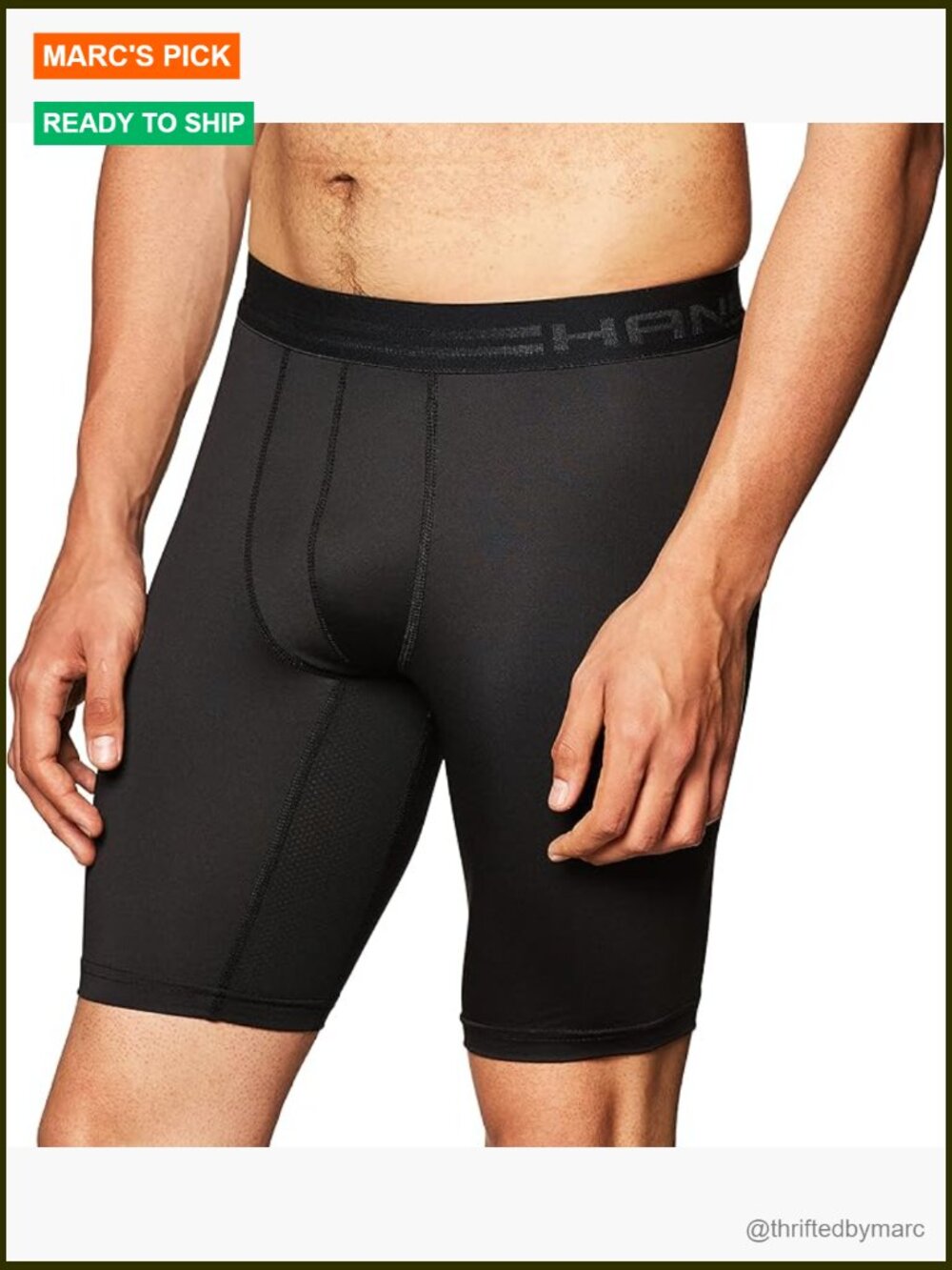 Men's Performance Compression Shorts Quick-Dry Athletic Training Gear
